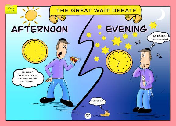 Illustrated case: a hot dog and an ice cream cone